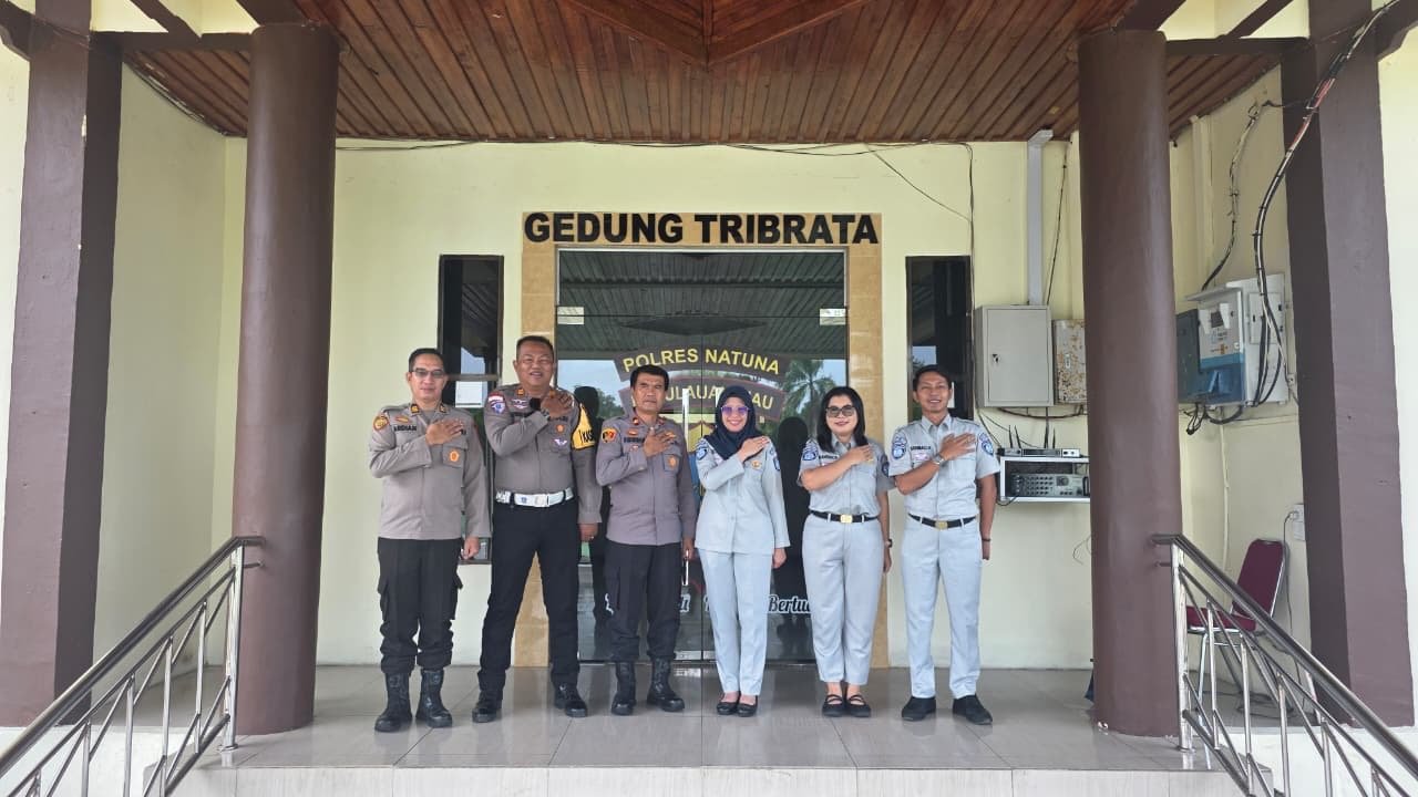 Jasa Raharja Kepri Tingkatkan Koordinasi dengan Polres Natuna untuk Mendukung Pelayanan yang Optimal