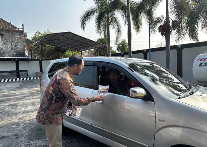 Sambangi Pengguna Jalan, Samsat Gunungkidul Gencarkan Program Bebas Denda