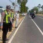 Jasa Raharja Samsat Wonogiri Bersama Satlantas Polres Wonogiri Patroli di Wilayah Rawan Kecelakaan
