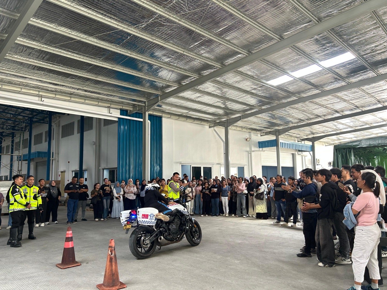 Jasa Raharja Kepri Perkuat Keselamatan Berkendara dan Pelayanan Pajak Kendaraan melalui Kolaborasi di PT Simatelex