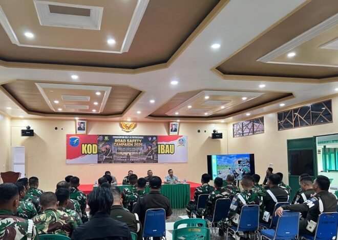 Bangun Kesadaran Berlalu Lintas, Jasa Raharja Sintang Dorong TNI Jadi Pelopor Keselamatan