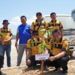 Jasa Raharja Kantor Wilayah Sulawesi Tenggara Salurkan Bantuan Bibit Tanaman untuk Penghijauan di Pelabuhan Bungkutoko