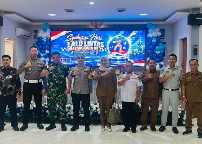 Jasa Raharja Sintang Turut Berpartisipasi di HUT Lalu Lintas Bhayangkara Ke 71 di Polres Sintang