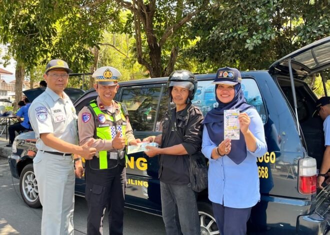Jasa Raharja Perkuat Penegakan Hukum dan Kepatuhan Pajak Kendaraan melalui Opsgab di Wates