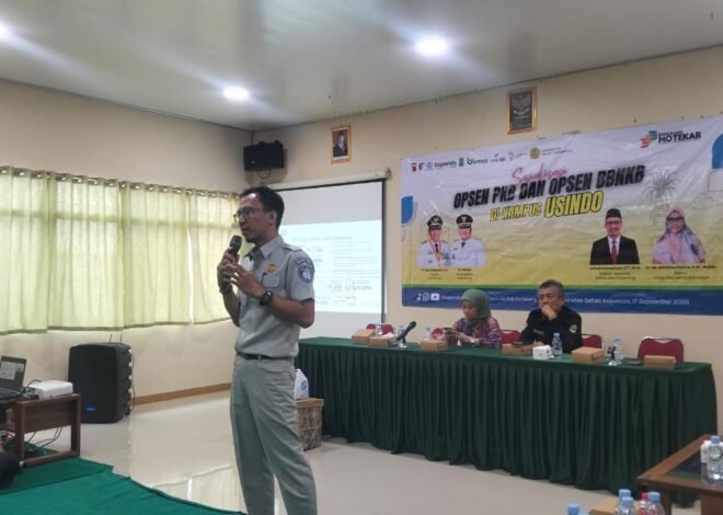 Sosialisasi Opsen Dan Kepatuhan Pembayaran Pajak Di Lingkungan Kampus Usindo Karawang
