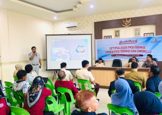 Perkuat Sinergi, PT Jasa Raharja (Persero) Cabang Parepare Bersama Bapenda dan Satlantas Parepare Gencarkan Edukasi Pajak dan Keselamatan Berlalu Lintas di Kota Parepare