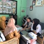 Jasa Raharja Lahat Rekonsiliasikan Data Gaspoll Pada Kelurahan Talang Ubi Barat Pali