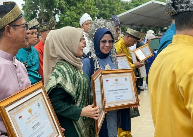 Momentum HUT Kepri 24 Tahun, Jasa Raharja Kepri Terima Penghargaan Gubernur Kepri atas Dedikasi dan Kolaborasi dalam Penguatan Pelayanan Samsat