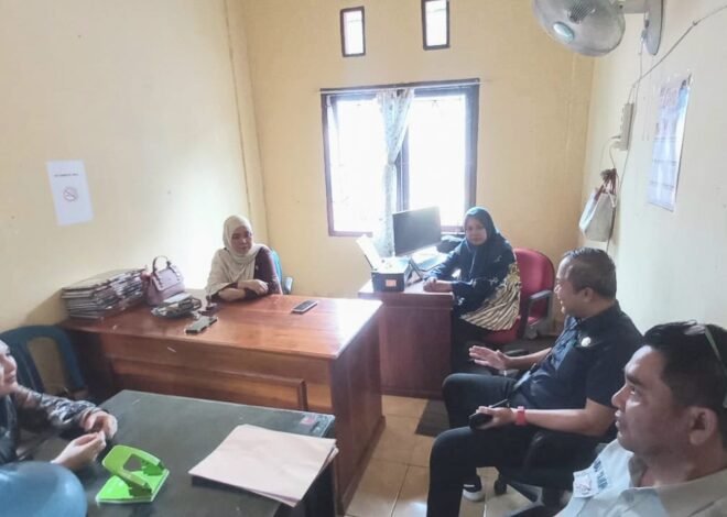 Jasa Raharja Cabang Lahat Sinergi Bersama Kelurahan Bandar Jaya Rekonsiliasikan Data Tunggakan Gaspoll