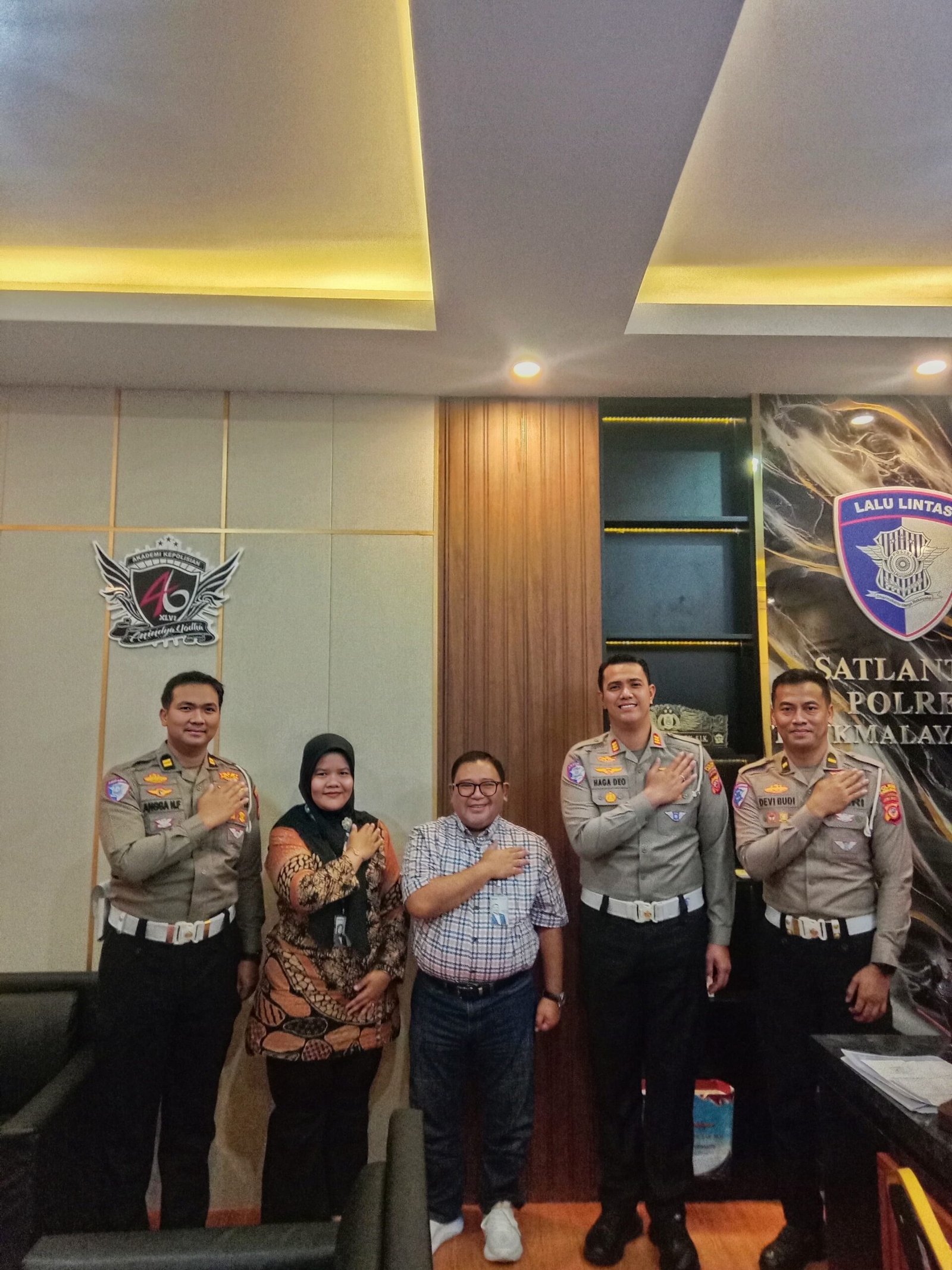 Jasa Raharja Tasikmalaya dan Satlantas Polres Tasikmalaya Kota Perkuat Sinergi TR Patroli Rawan Laka di Wilayah Hukum Kota Tasikmalaya
