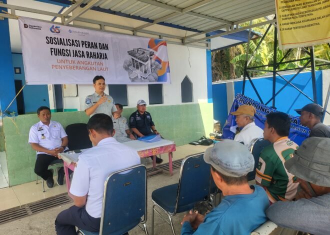 Pastikan Penumpang Terlindungi, Jasa Raharja Gandeng 10 Operator Kapal Penyeberangan di Cappa Ujung Kabupaten Sinjai