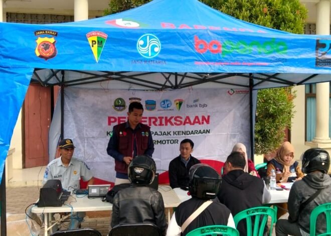 Jasa Raharja Bersama Tim Pembina Samsat Kabupaten Pangandaran Laksanakan Pemeriksaan Pajak Kendaraan Bermotor APBD Costsharing TA 2026
