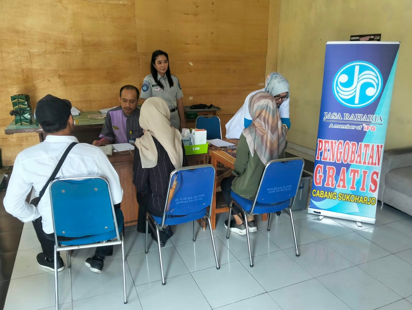 Jasa Raharja Gelar Pengobatan Gratis MUKL untuk Masyarakat Kebakkramat