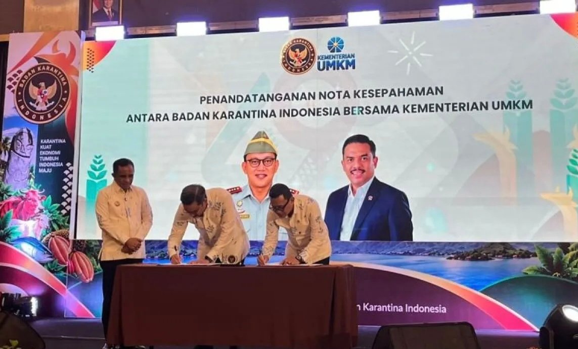 Produk UMKM Sulteng Siap Tembus Pasar Global Lewat Sinergi KemenUMKM-Barantin