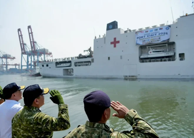 Misi Kemanusiaan Pasifik, Menko Polkam Lepas Keberangkatan KRI Wahidin Sudirohusodo