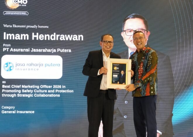 Direktur Pemasaran Jasaraharja Putera Raih Indonesia Best CMO Awards 2026