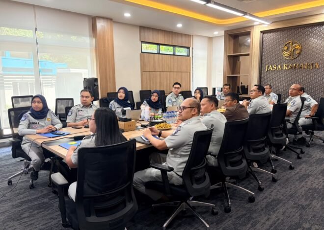 Jasa Raharja NTB Gelar Rapat Analisa dan Evaluasi Kinerja serta Sosialisasi Penerapan GCG