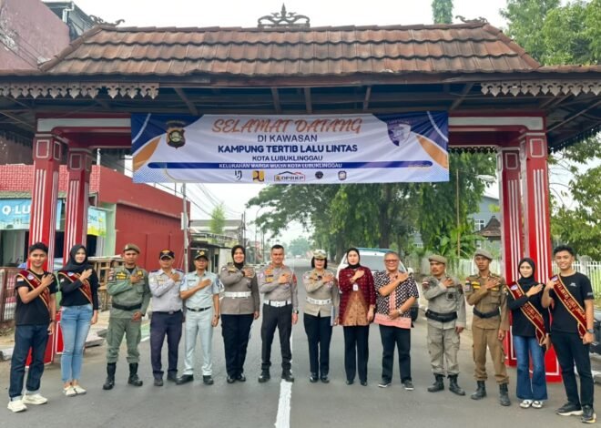 Tingkatkan Disiplin Lalu Lintas, Polda Sumsel Tinjau Wilayah Lubuklinggau