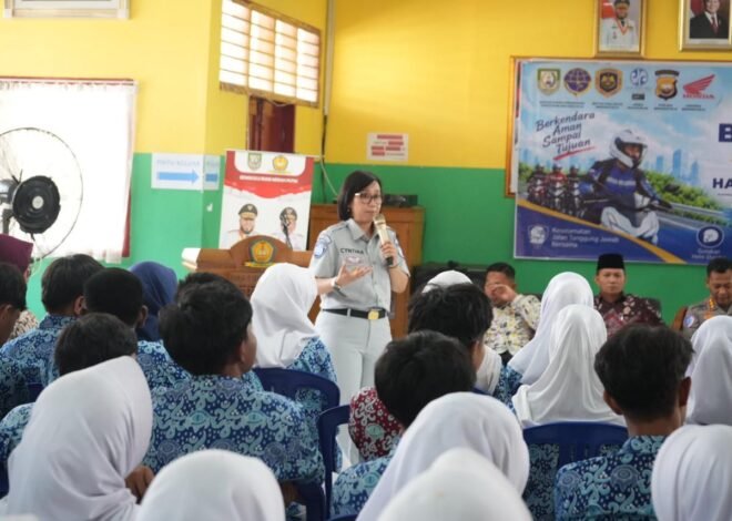Peringati Hari Perhubungan Nasional 2026, PT Jasa Raharja (Persero) Kanwil Bengkulu Edukasi Keselamatan Berlalu Lintas dan PPGD di SMAN 1 Kota Bengkulu