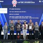 Konsisten Terapkan GRC, Jasa Raharja Raih Empat Penghargaan di Ajang TOP GRC Awards 2026