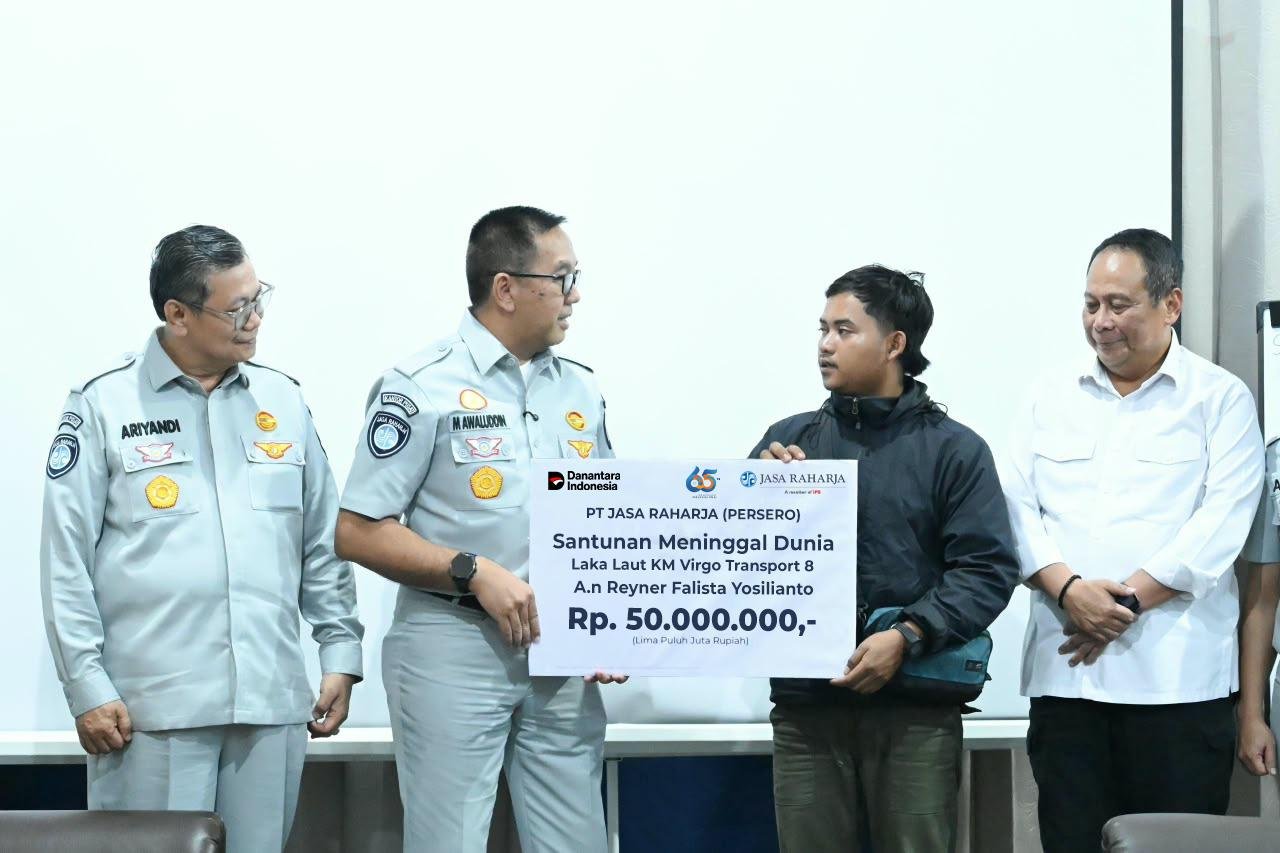 Korban KM Virgo Transport 8 Teridentifikasi, Jasa Raharja Serahkan Santunan Kurang dari 24 Jam