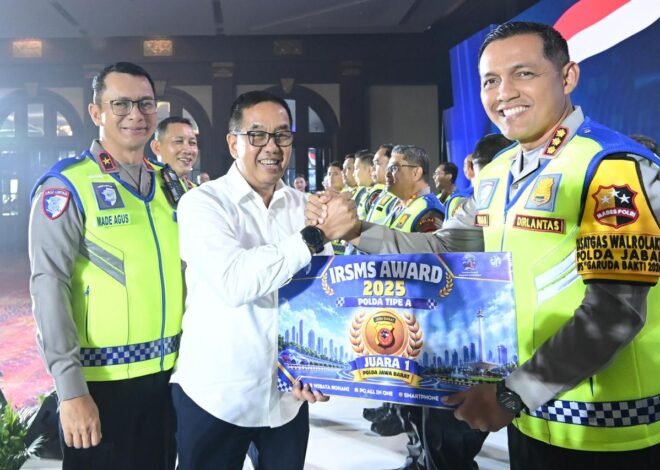 Jasa Raharja Apresiasi Polda hingga Polres melalui IRSMS Award di Syukuran Hari Lalu Lintas Bhayangkara ke-71