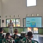 Jasa Raharja Sukabumi dan Satlantas Polres Cianjur Hadiri Sosialisasi Safety Riding kepada Personel TNI AD di Mayonif Raider 300/Bjw