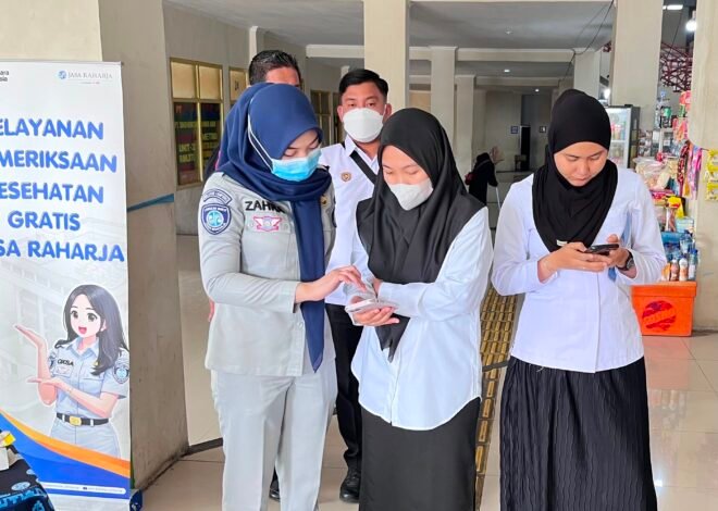 Jasa Raharja Gelar Pemeriksaan Kesehatan Gratis bagi Pengguna Transportasi di Terminal Rajabasa