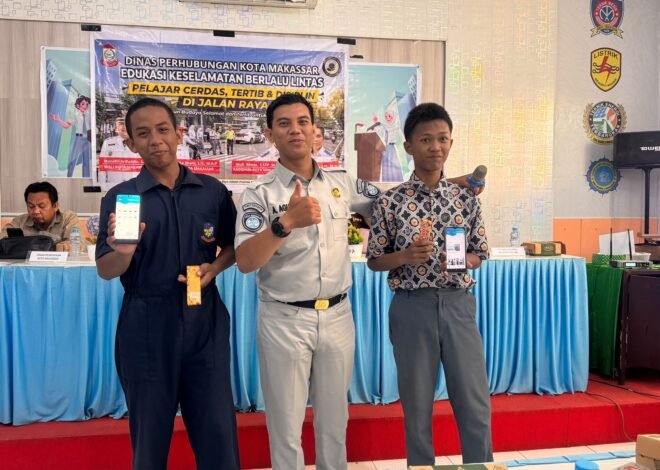 Tekan Angka Fatalitas Usia Produktif, Jasa Raharja Gencarkan Edukasi Tertib Berlalu Lintas bagi Pelajar SMKN 3 Makassar