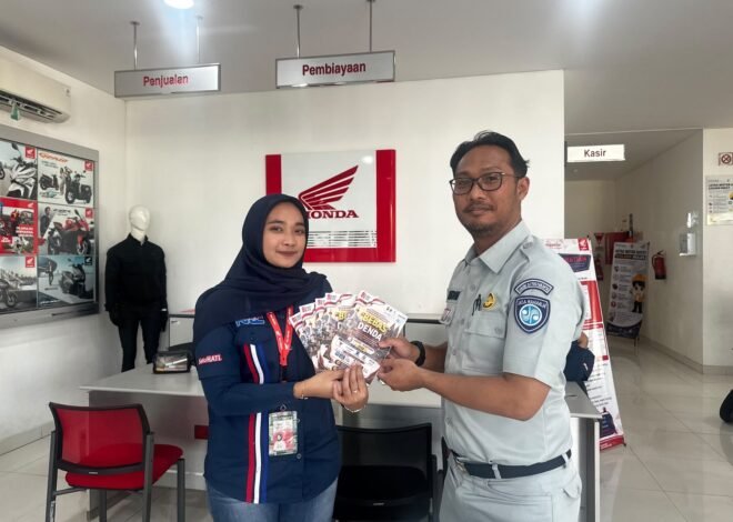 Hadir Lebih Dekat, Jasa Raharja Sosialisasikan Program Bebas Denda di Astra Motor Wonosari