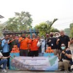 Jasa Raharja Muda Kalimantan Barat Salurkan Bantuan untuk Relawan Karhutla melalui BPBD Kota Pontianak