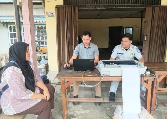 Jasa Raharja Sintang Turut Serta Mendorong Samsat Gokatan Agar Dapat Menjangkau Daerah-Daerah Terjauh di Kalimantan Barat