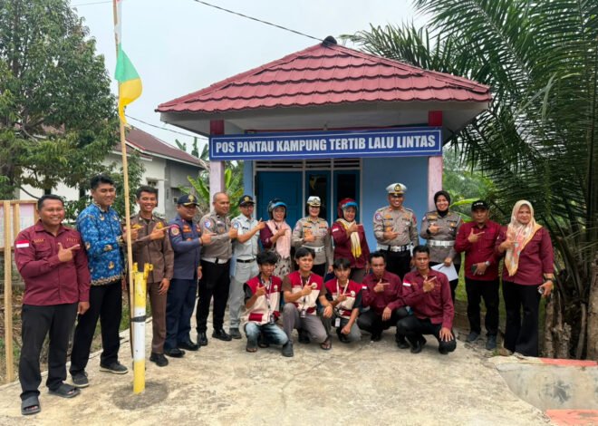 Penilaian Kampung Tertib Muratara Dorong Budaya Keselamatan Berlalu Lintas