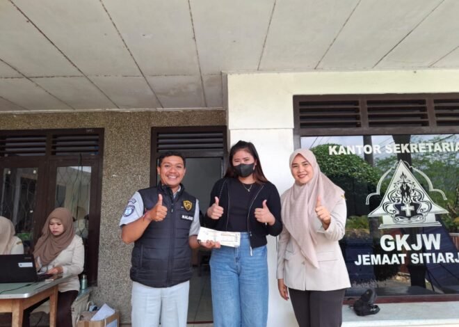 JEMPOL MASE Hadir di GKJW Jemaat Sitiarjo, Dekatkan Pelayanan Pajak Kendaraan kepada Masyarakat