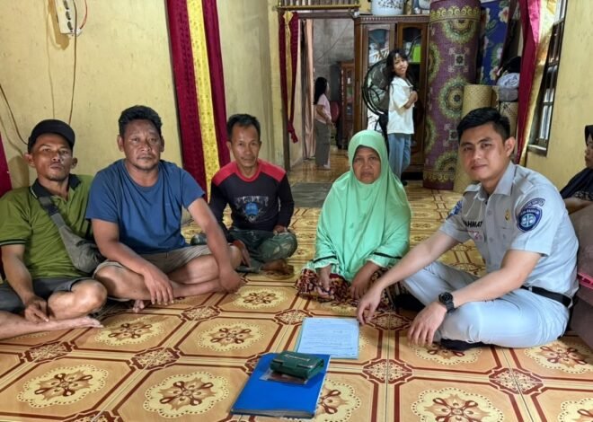 Jasa Raharja Jemput Bola Penyerahan Santunan Korban Kecelakaan Di Lintas Palembang – Jambi Km 94