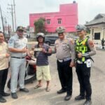 Tim Samsat OKI 1 Gelar Samsat Menyapa, Edukasi Taat PKB dan Tertib Lalu Lintas di Kayuagung