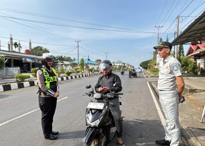 Operasi Gabungan Digelar, 38 Kendaraan Manfaatkan Layanan Samsat Keliling di Bengkulu Selatan