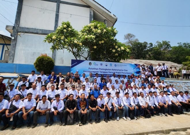Jasa Raharja Bersama GAPASDAP Gelar Pelatihan Peningkatan Keterampilan dan Kesiapsiagaan Tanggap Darurat Kapal Penumpang di Kota Cilegon