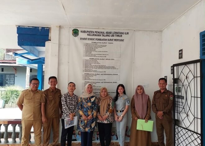 Tim Samsat PALI Gelar Sosialisasi Pemutihan PKB Di Kel Talang Ubi Timur