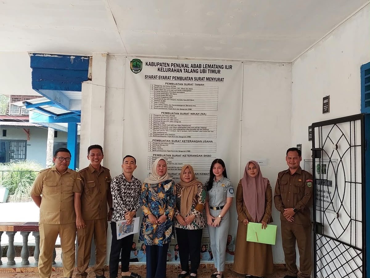 Tim Samsat PALI Gelar Sosialisasi Pemutihan PKB Di Kel Talang Ubi Timur