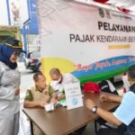 Tingkatkan Keselamatan dan Kepatuhan, PT Jasa Raharja (Persero) Cabang Cirebon Melaksanakan Kegiatan Pemeriksaan Pajak Kendaraan Bermotor dan Berikan Layanan Kesehatan Gratis di Kec Kedawung Kab Cirebon