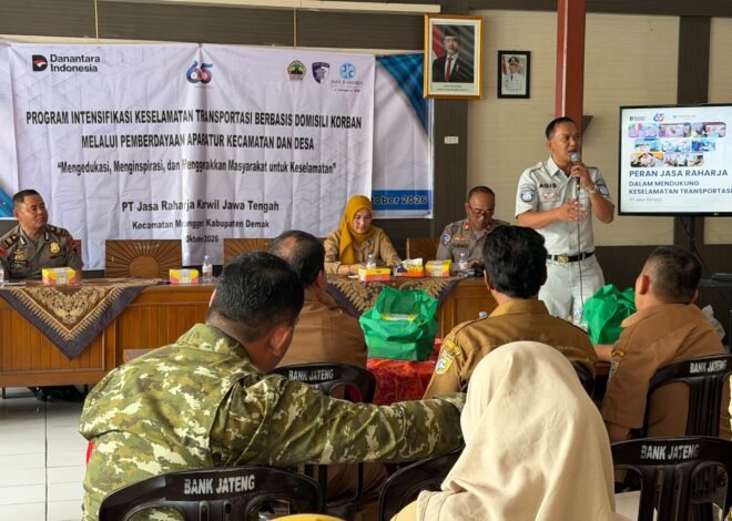 Jasa Raharja Demak Perkuat Keselamatan Transportasi melalui Pemberdayaan Aparatur Kecamatan dan Desa