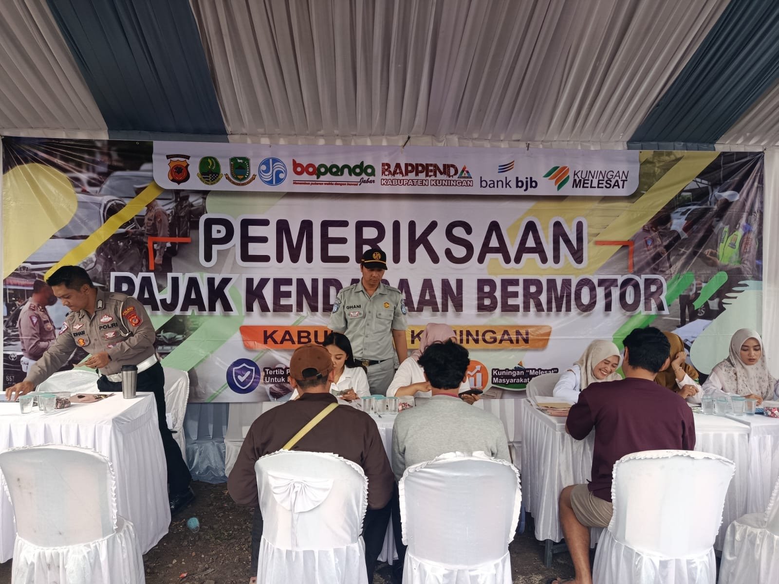 Tingkatkan Kepatuhan Wajib Pajak, PT Jasa Raharja (Persero) Cabang Cirebon Bersama Tim Pembina Samsat Gelar Pemeriksaan Pajak Kendaraan Bermotor di Wilayah Cabang Cirebon