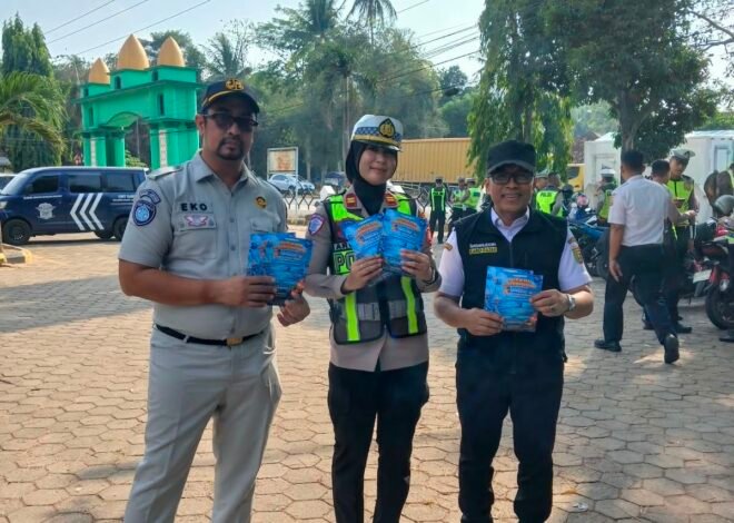Samsat Sukadana Perkuat Sosialisasi Keringanan Pajak Kendaraan kepada Pengendara di Lampung Timur