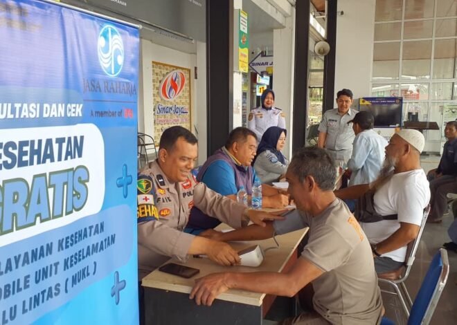 Jasa Raharja Cabang Magelang gelar Pemeriksaan Kesehatan Gratis (MUKL) di Terminal Mendolo Wonosobo dalam Upaya Pencegahan Kecelakaan
