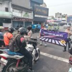 Sinergi Jasa Raharja Bogor dan Polres Bogor dalam Aksi Simpatik di Titik Rawan Laka Kecamatan Gunung Putri dan Cileungsi