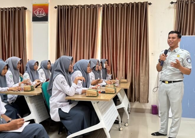 Tekan Angka Laka Generasi Muda, Jasa Raharja Sulsel Edukasi Pelajar MAN 1 Makassar