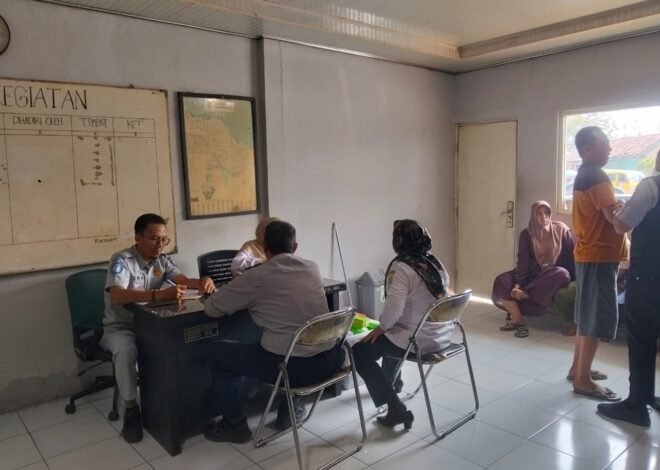 Jasa Raharja Cabang Karawang Gelar Pengobatan Gratis bagi Pengemudi dan Masyarakat di Terminal Tanjungpura