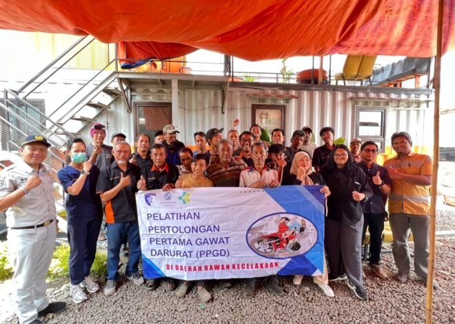 Jasa Raharja Hadir di PO Berlio Bandung, Gelar Pengobatan Gratis dan Edukasi PPGD untuk Tingkatkan Keselamatan Transportasi