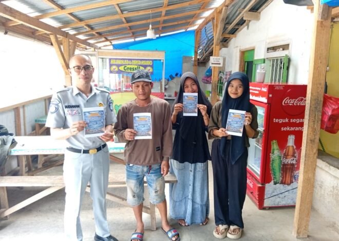 Jasa Raharja bersama Samsat Way Kanan Perluas Edukasi Keringanan Pajak Kendaraan di Blambangan Umpu